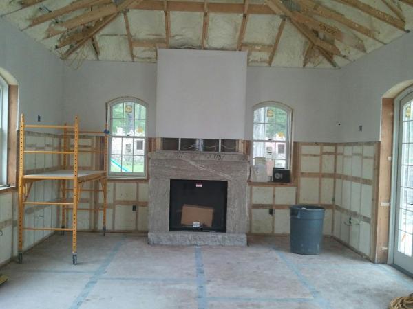 Granite Fireplace Surround and Hearth