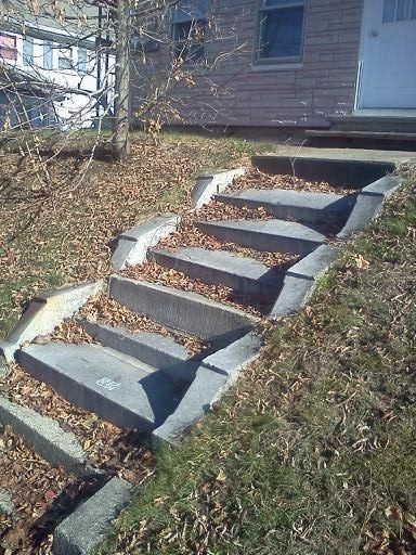 Reclaimed Granite Step Sets