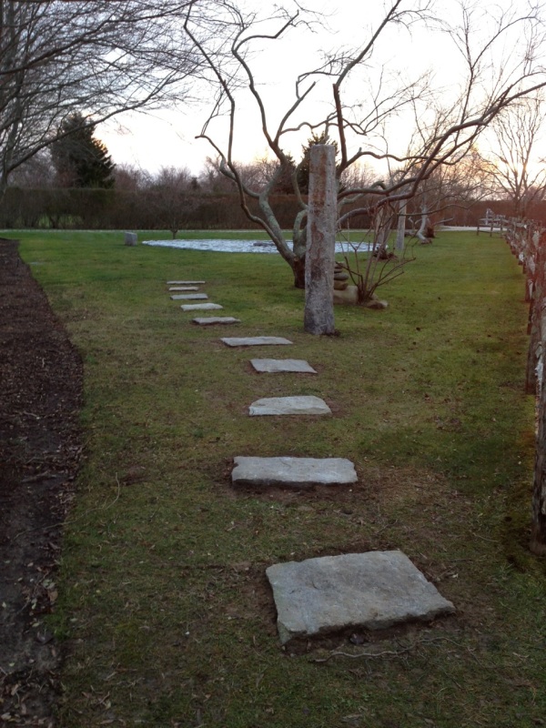 Stepping Stones Leading to Stone Circle